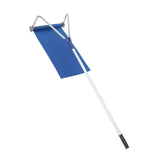 Maxbell Lightweight Roof Rake Snow Removal Tool Rooftop Snow Removal Tool for Garden Argent