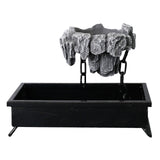 Maxbell Multifunctional Bonsai Planter Basket Planter for Patio Bedroom Decoration  Dark Gray Style D