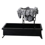 Maxbell Multifunctional Bonsai Planter Basket Planter for Patio Bedroom Decoration  Dark Gray Style D