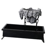 Maxbell Multifunctional Bonsai Planter Basket Planter for Patio Bedroom Decoration  Dark Gray Style D