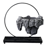 Maxbell Multifunctional Bonsai Planter Basket Planter for Patio Bedroom Decoration Dark Gray Style E