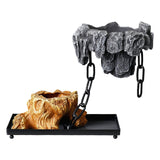 Maxbell Multifunctional Bonsai Planter Basket Planter for Patio Bedroom Decoration Style B Dark Gray