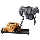 Maxbell Multifunctional Bonsai Planter Basket Planter for Patio Bedroom Decoration Style B Dark Gray