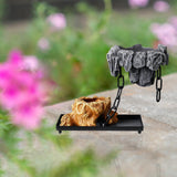 Maxbell Multifunctional Bonsai Planter Basket Planter for Patio Bedroom Decoration Style B Dark Gray