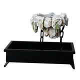 Maxbell Multifunctional Bonsai Planter Basket Planter for Patio Bedroom Decoration  Light Gray Style D