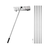 Maxbell Telescoping Snow Shovel Roof Rake Lightweight Removal Tool for Dribs Snow