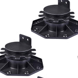 Maxbell 5Pcs Floor Balance Bracket Supply Weatherproof Tool for Porch Decking Board 3cm to 6cm