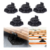 Maxbell 5Pcs Floor Balance Bracket Supply Weatherproof Tool for Porch Decking Board 3cm to 6cm