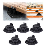 Maxbell 5Pcs Floor Balance Bracket Supply Weatherproof Tool for Porch Decking Board 3cm to 6cm