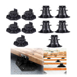 Maxbell 5Pcs Floor Balance Bracket Supply Weatherproof Tool for Porch Decking Board 3cm to 6cm