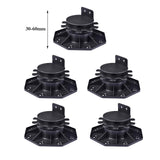 Maxbell 5Pcs Floor Balance Bracket Supply Weatherproof Tool for Porch Decking Board 3cm to 6cm