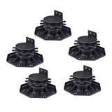 Maxbell 5Pcs Floor Balance Bracket Supply Weatherproof Tool for Porch Decking Board 3cm to 6cm