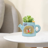 Maxbell Nordic Style Resin Flowerpot Planter Pen Holder for Bedroom Hotel Decoration Rabbit