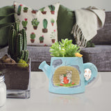 Maxbell Nordic Style Resin Flowerpot Planter Pen Holder for Bedroom Hotel Decoration Rabbit