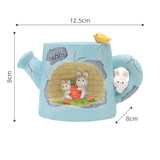 Maxbell Nordic Style Resin Flowerpot Planter Pen Holder for Bedroom Hotel Decoration Rabbit