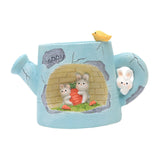 Maxbell Nordic Style Resin Flowerpot Planter Pen Holder for Bedroom Hotel Decoration Rabbit