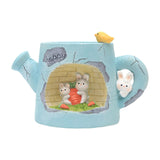 Maxbell Nordic Style Resin Flowerpot Planter Pen Holder for Bedroom Hotel Decoration Rabbit