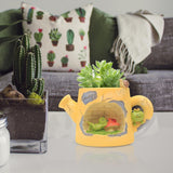 Maxbell Nordic Style Resin Flowerpot Planter Pen Holder for Bedroom Hotel Decoration Frog
