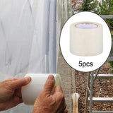 Maxbell Greenhouse Repair Tape Garden Film Repair Tape for Packaging 5Pcs and 5cm