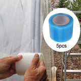 Maxbell Greenhouse Repair Tape Garden Film Repair Tape for Packaging 5Pcs and 6cm