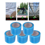 Maxbell Greenhouse Repair Tape Garden Film Repair Tape for Packaging 5Pcs and 6cm