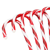 Maxbell 12x Christmas Cane Pathway Markers Waterproof for Indoor Decoration