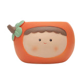Maxbell Planter Flower Pot with with Drainage Hole for Decoration Holiday Gift Orange
