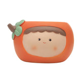 Maxbell Planter Flower Pot with with Drainage Hole for Decoration Holiday Gift Orange