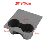 Maxbell Cup Holder Insert Water Cup Holder Slot Slip Limit for Tesla Model 3 Y Gray official