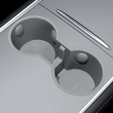 Maxbell Cup Holder Insert Water Cup Holder Slot Slip Limit for Tesla Model 3 Y Gray official