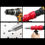 Maxbell Professional Drill Riveting Insert Nut Tool for Sheet Metal Work