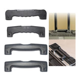 Maxbell Suitcase Pull Handle Grip Replacement for Pull Out Rod Luggage Trunk Handle Oval 18.1cm