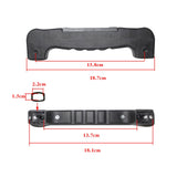 Maxbell Suitcase Pull Handle Grip Replacement for Pull Out Rod Luggage Trunk Handle Oval 18.1cm