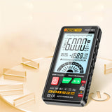 Maxbell Digital Tester High Precision Transistor capacitors probe 6000 Counts Black