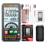 Maxbell Digital Tester High Precision Transistor capacitors probe 6000 Counts Black