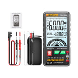 Maxbell Digital Tester High Precision Transistor capacitors probe 6000 Counts Black