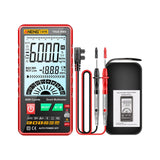 Maxbell Digital Tester High Precision Transistor capacitors probe 6000 Counts Red