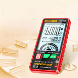Maxbell Digital Tester High Precision Transistor capacitors probe 6000 Counts Red
