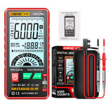 Maxbell Digital Tester High Precision Transistor capacitors probe 6000 Counts Red