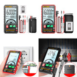 Maxbell Digital Tester High Precision Transistor capacitors probe 6000 Counts Red