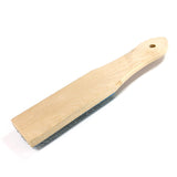 Maxbell Carded File Brush Steel Wire Wooden Handle Hand Tool Cleaner Convenient Grip
