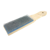 Maxbell Carded File Brush Steel Wire Wooden Handle Hand Tool Cleaner Convenient Grip