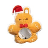 Maxbell Lovely Christmas Gingerbread Rabbit Hat Winter Headgear Cosplay Adult