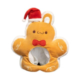 Maxbell Lovely Christmas Gingerbread Rabbit Hat Winter Headgear Cosplay Adult