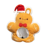 Maxbell Lovely Christmas Gingerbread Rabbit Hat Winter Headgear Cosplay Adult