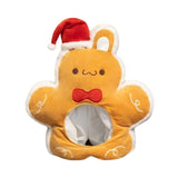 Maxbell Lovely Christmas Gingerbread Rabbit Hat Winter Headgear Cosplay Adult