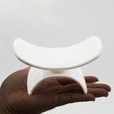 Maxbell Nail Arm Rest Pillow U Shape Portable Non Slip for Acrylic Nails Manicure White