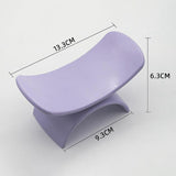 Maxbell Nail Arm Rest Pillow U Shape Portable Non Slip for Acrylic Nails Manicure White