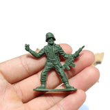170 Pieces Army Men Playset 5cm Soldier Action Figures with Tanks Planes Flags & More Accessories - Aladdin Shoppers