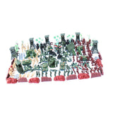 170 Pieces Army Men Playset 5cm Soldier Action Figures with Tanks Planes Flags & More Accessories - Aladdin Shoppers